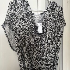 Avenue Patterned Jumpsuit with belt